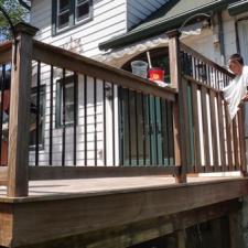 Ipe Deck SoftWash Cleaning and Oiling on Spring Lane in West Caldwell, NJ 9